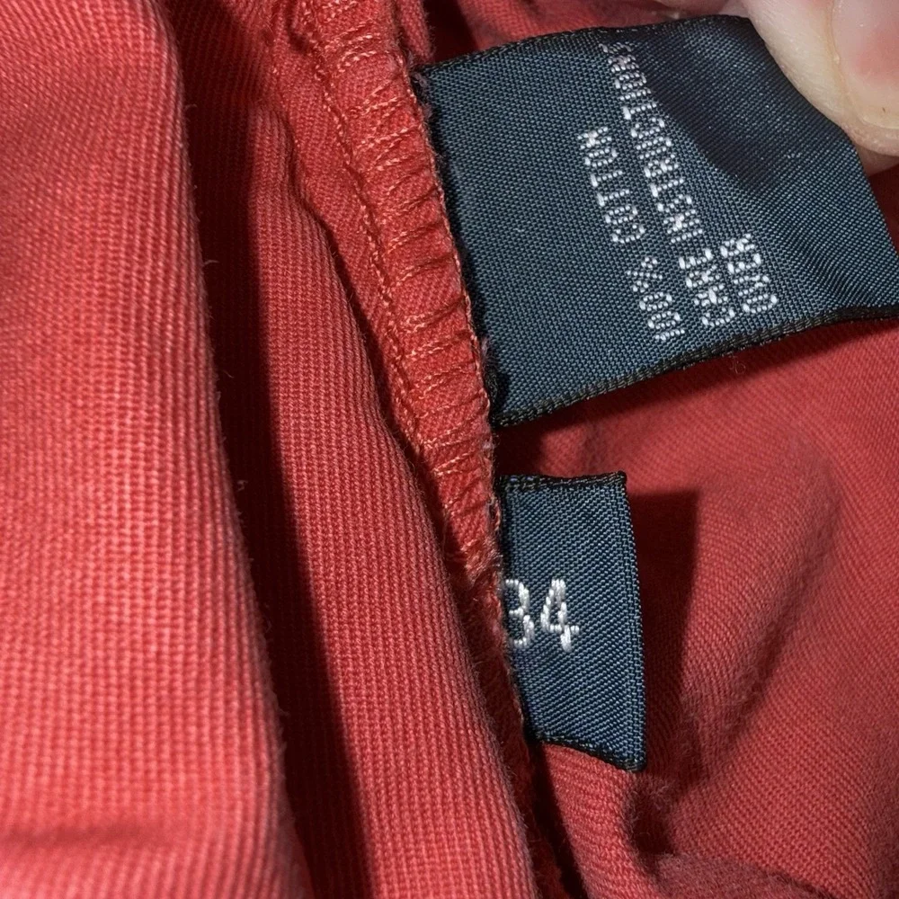Vintage Polo Ralph Lauren Shorts Mens Size 34 Red Chino Y2K Style